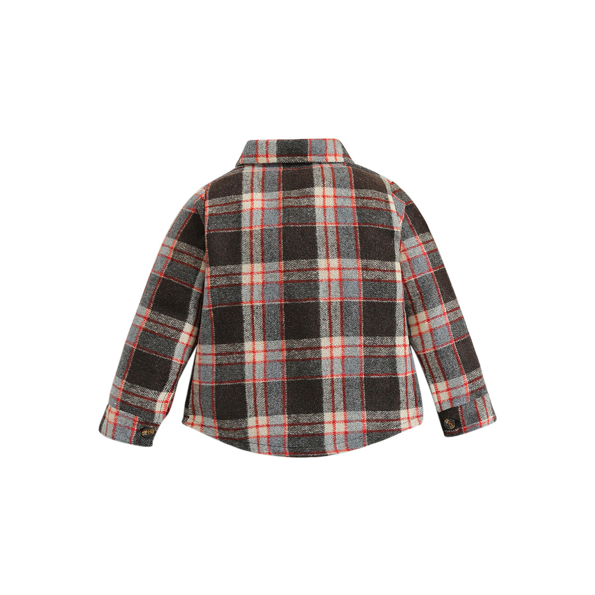 Boys Checked Windcheater Cotton Tailored Jacket