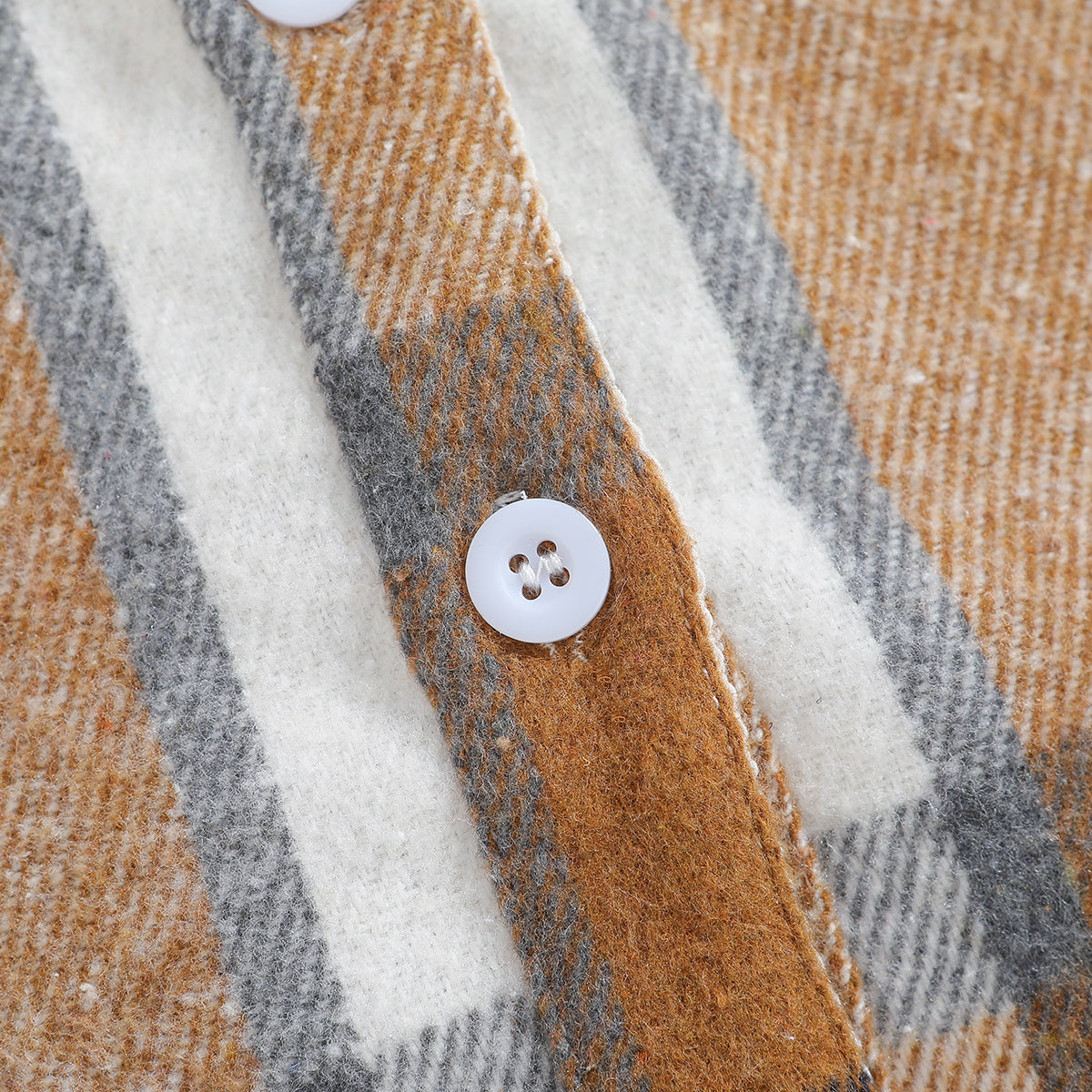 Boys Khaki Checked Tailored Jacket