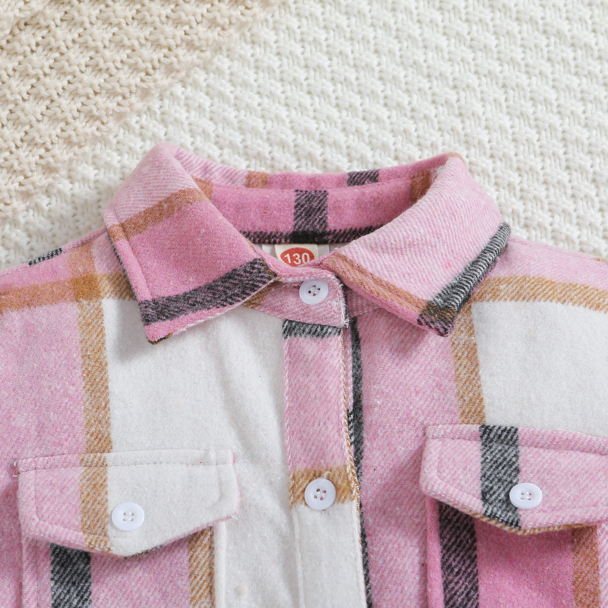Boys Pink Checked Tailored Jacket
