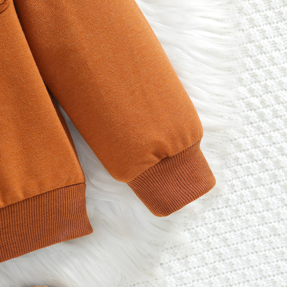 Boys Colourblocked Cotton Pullover Sweatshirt