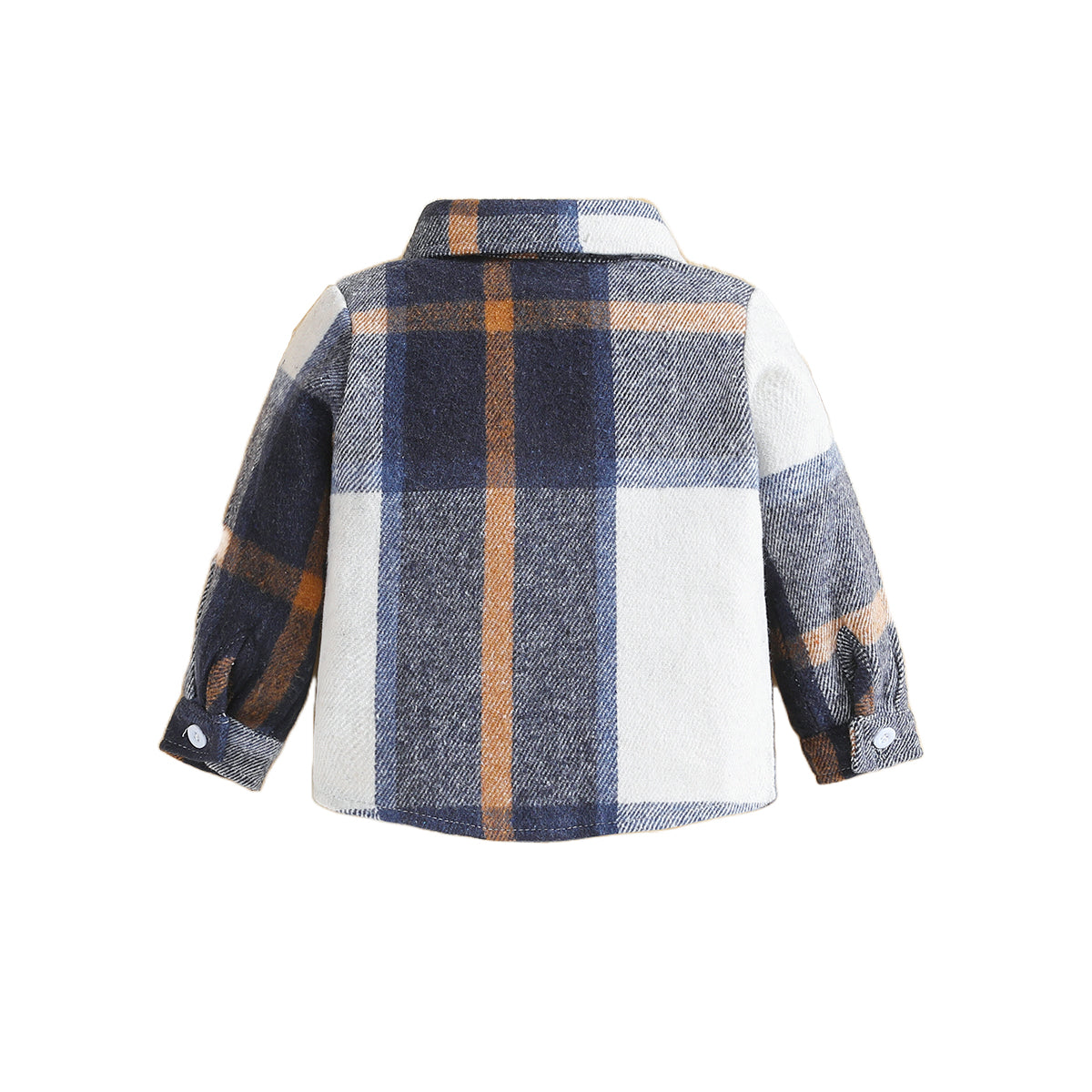 Boys Brown Checked Tailored Jacket