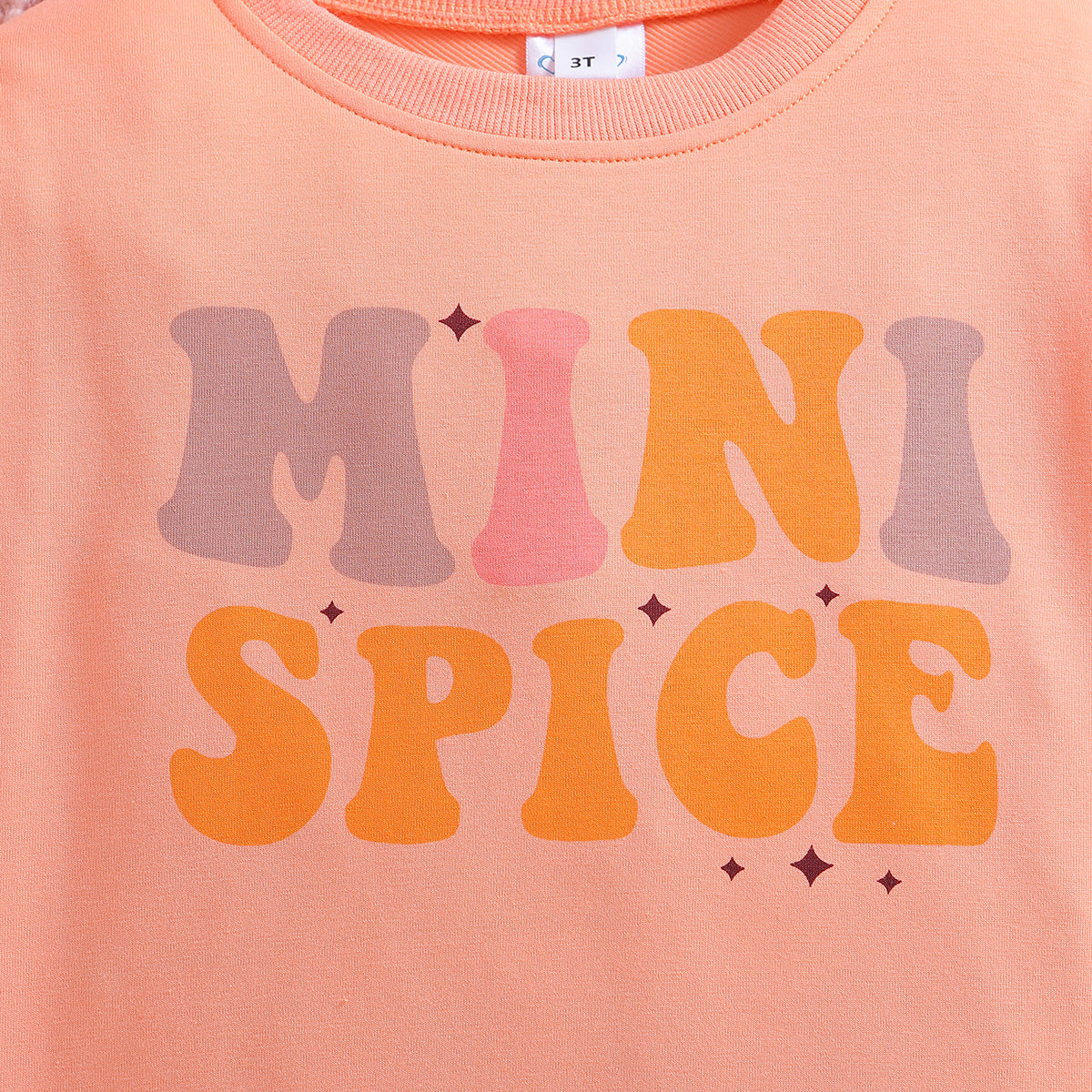 Girls Pink Typography Printed Cotton Pullover Sweatshirt