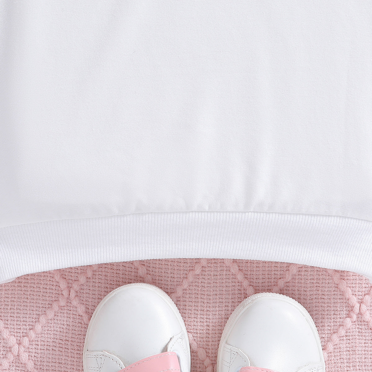 Girls Typography Printed Cotton Pullover