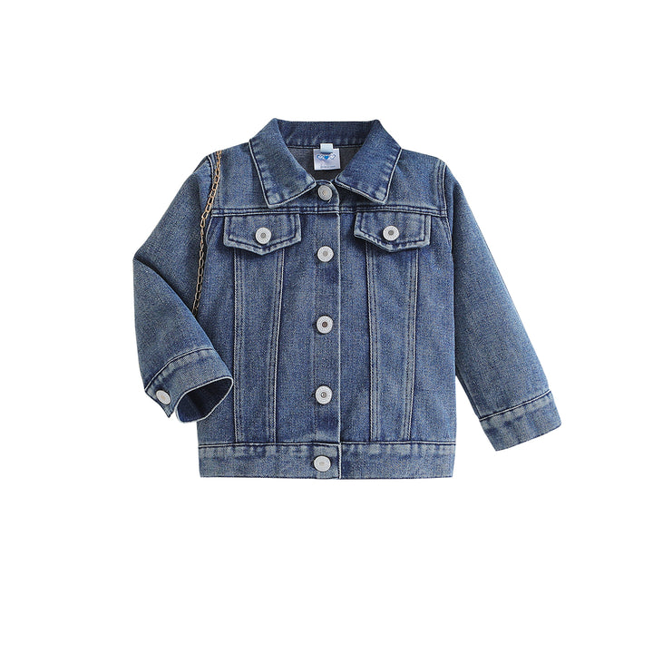 Boys Blue Cotton Denim Jacket