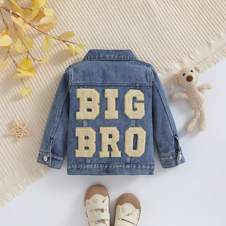 Boys Blue Cotton Denim Jacket