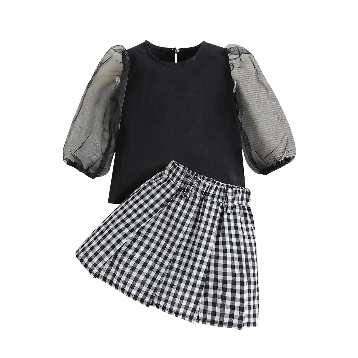 Girls Top with Skirt