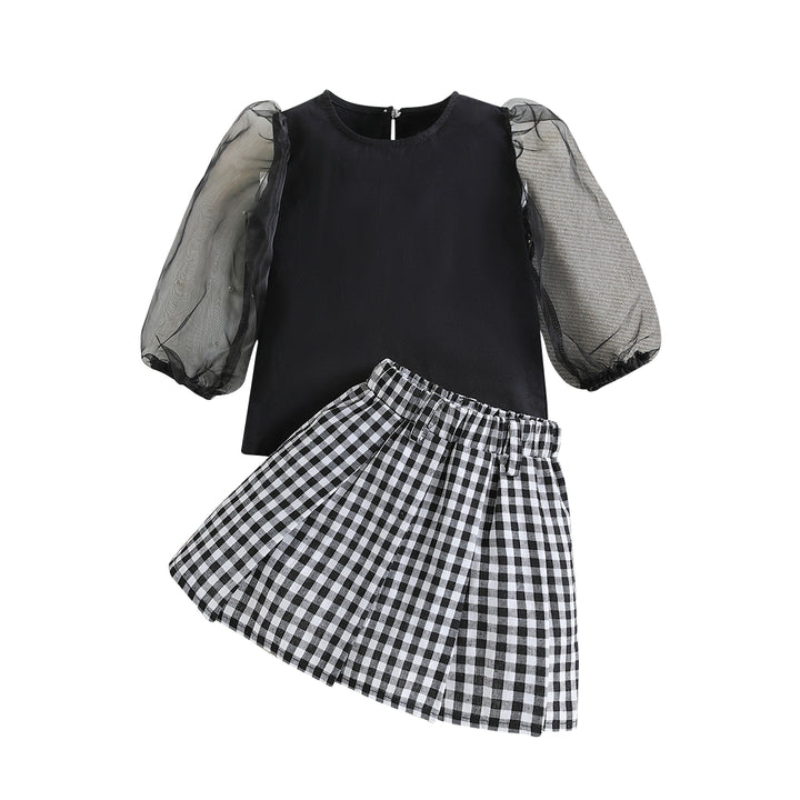 Girls Top with Skirt