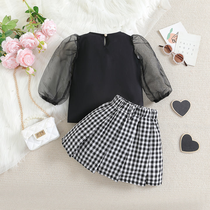 Girls Top with Skirt
