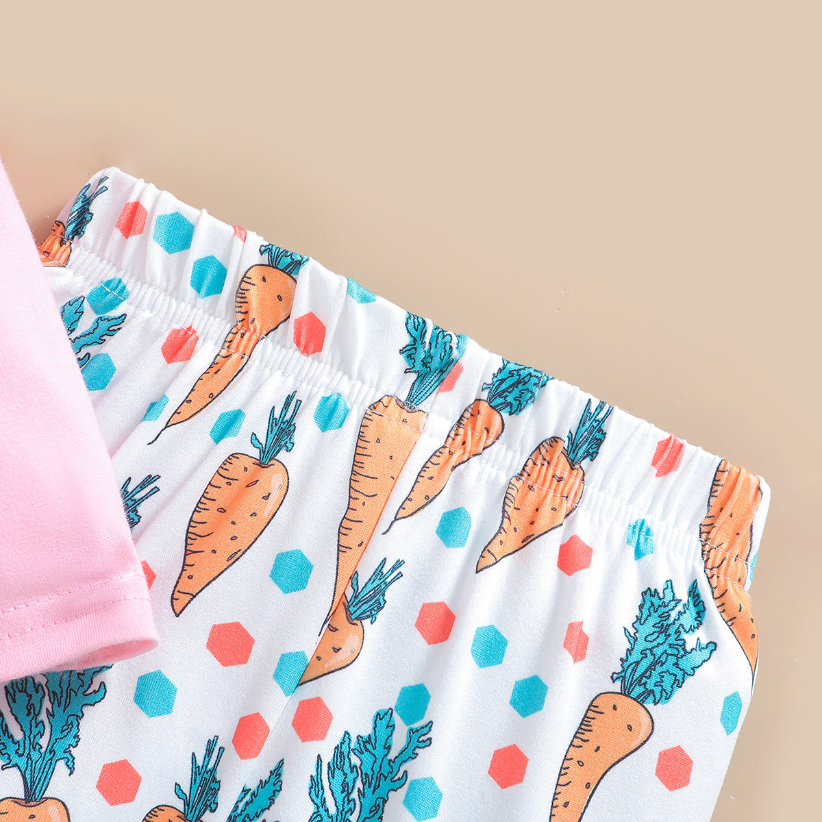 Girls Printed T-shirt with Trousers