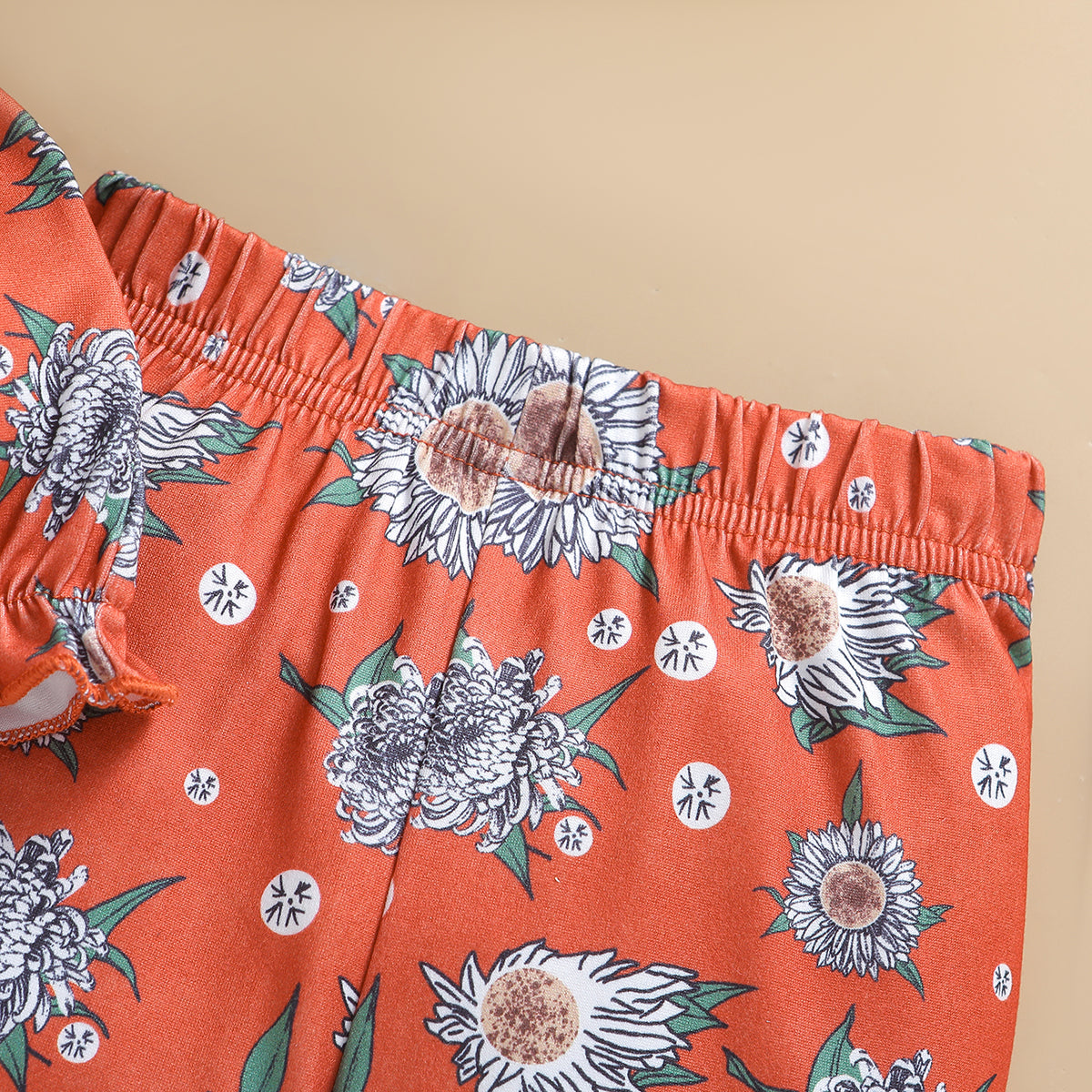 Girls Printed Top with Palazzos
