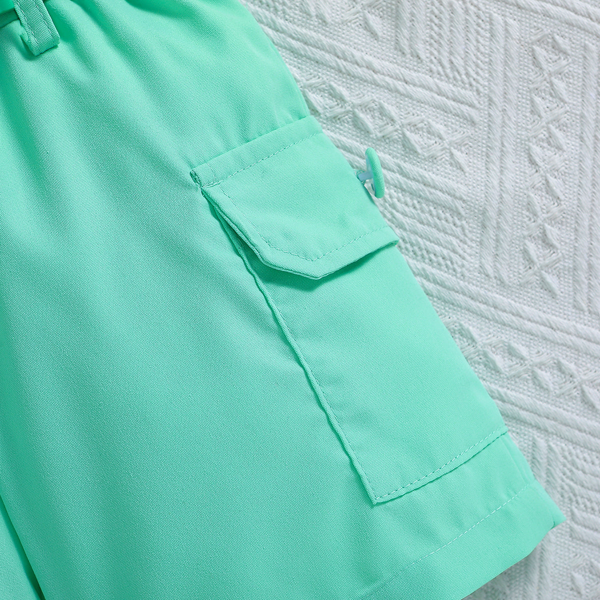 Girls Square Neck Top with Shorts