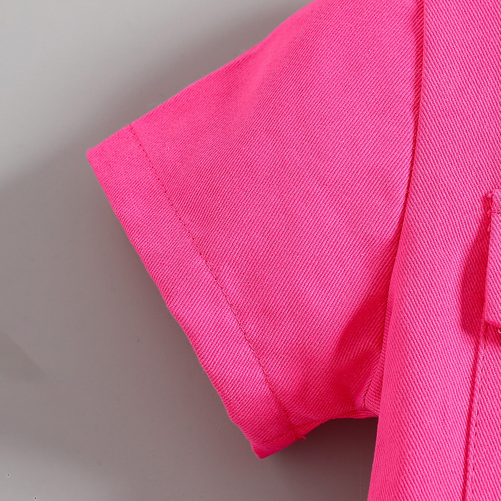 Girls Shirt Collar Shirt With Trousers