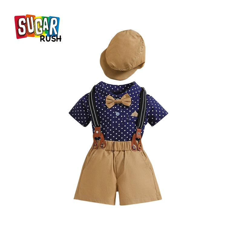 Boys Printed Top with Shorts