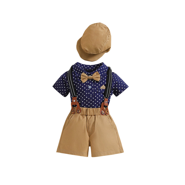 Boys Printed Top with Shorts