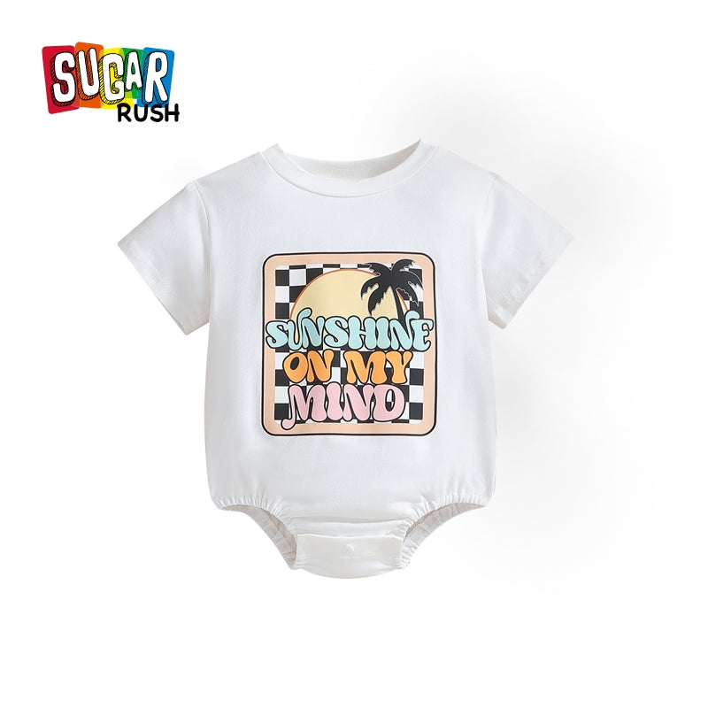 Infants Printed Cotton Bodysuit
