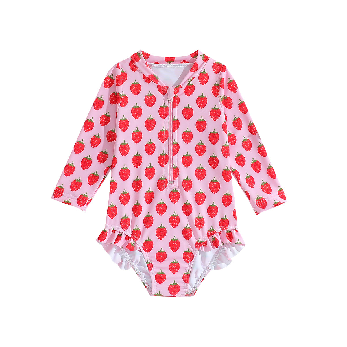 Girls Printed Swim Bodysuits
