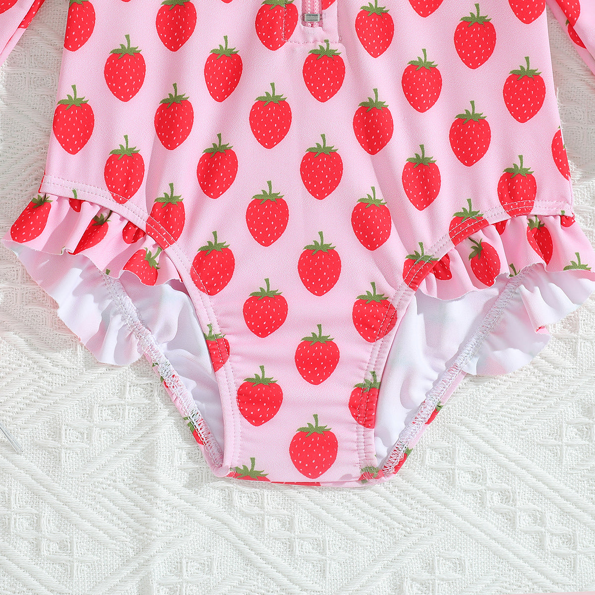 Girls Printed Swim Bodysuits
