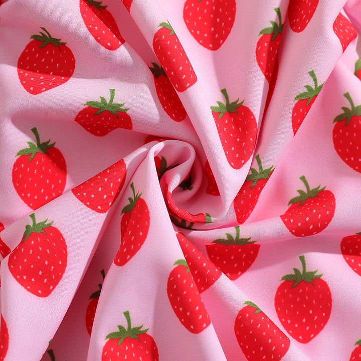 Girls Printed Swim Bodysuits