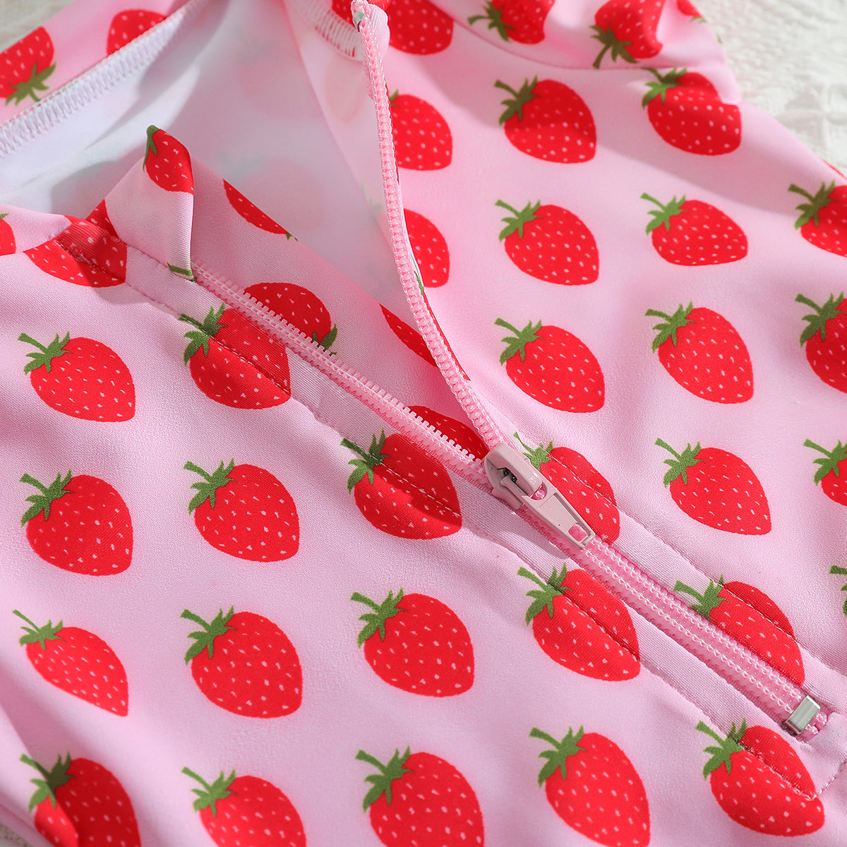 Girls Printed Swim Bodysuits