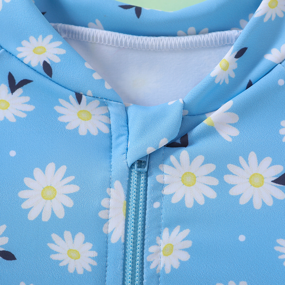 Girls Floral Printed Bodysuit