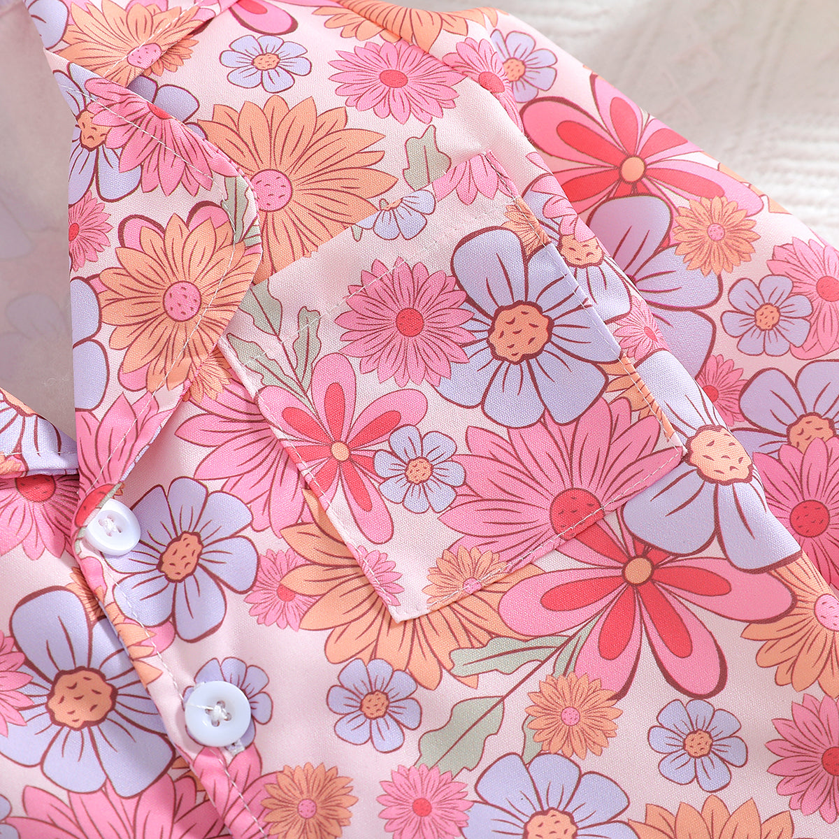 Girls Printed Shirt with Palazzos