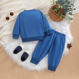 Infants Boys Printed T-shirt With Trouser