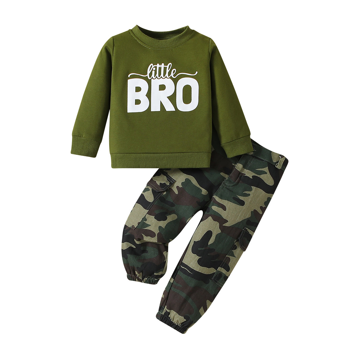 Boys Printed T-shirt with Trousers