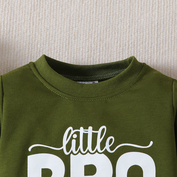 Boys Printed T-shirt with Trousers