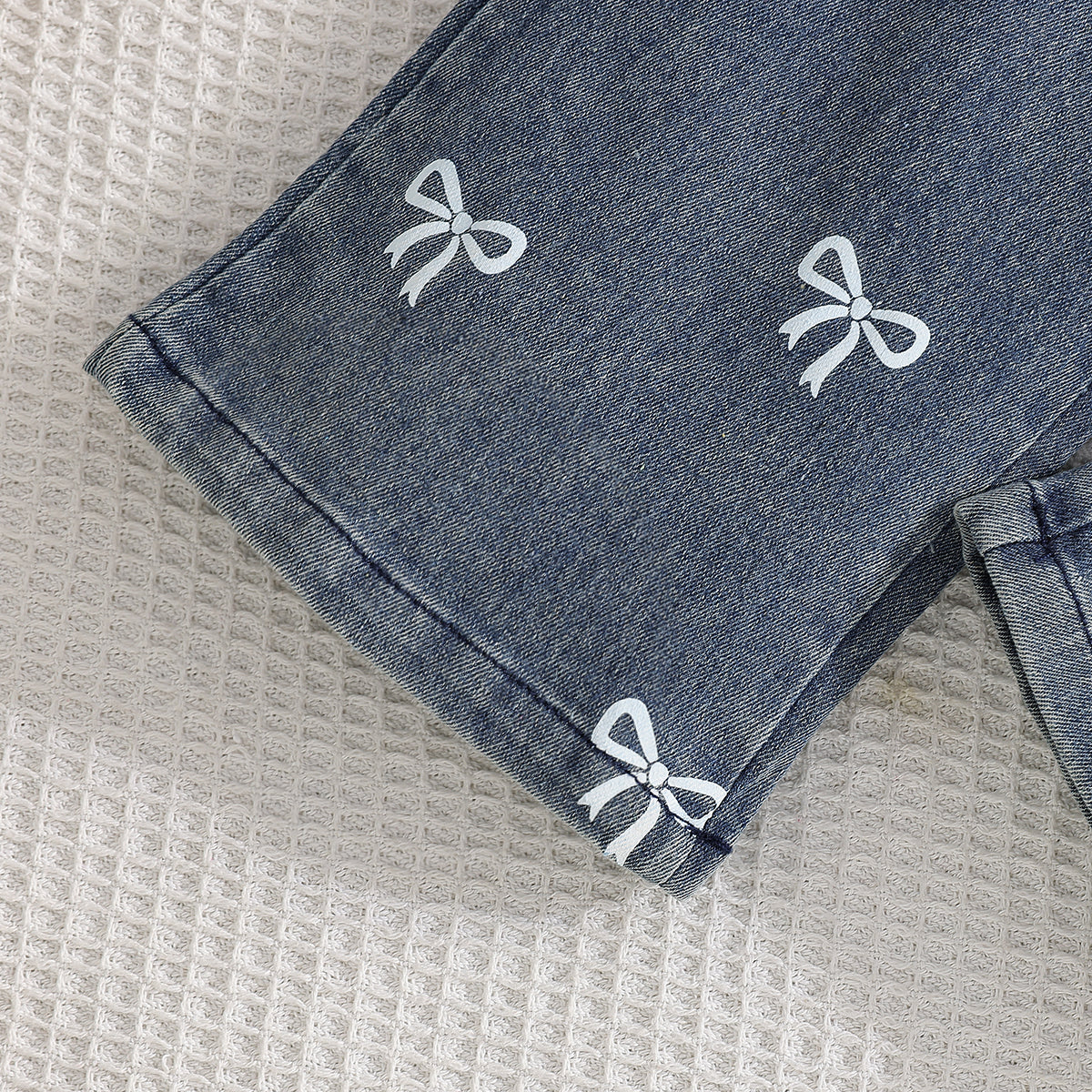 Girls Round Neck Top And Trousers