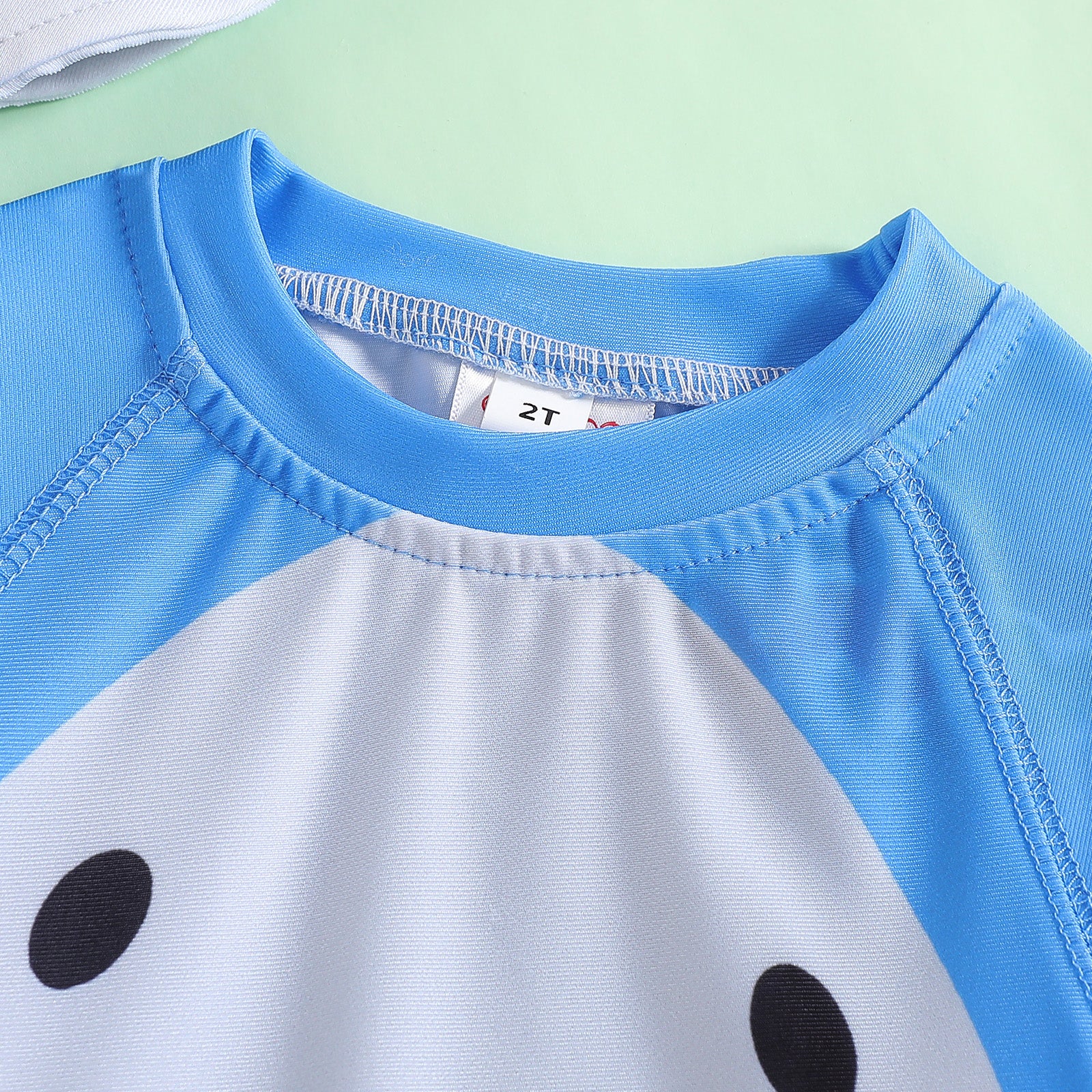 Boys Printed Round Neck Legsuit