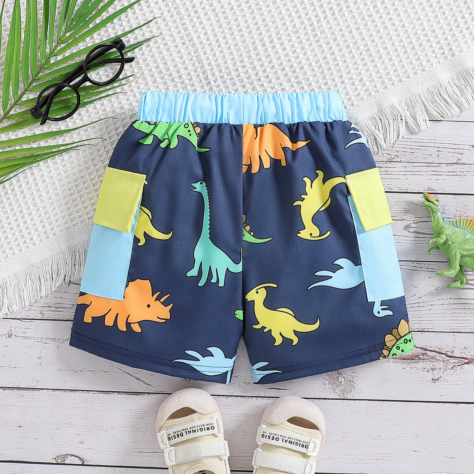 Boys Printed Swim Bottom