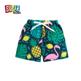 Boys Printed Swim Bottom