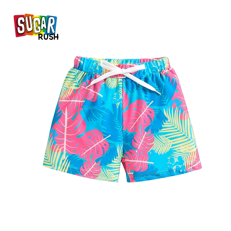 Boys Printed Swim Shorts