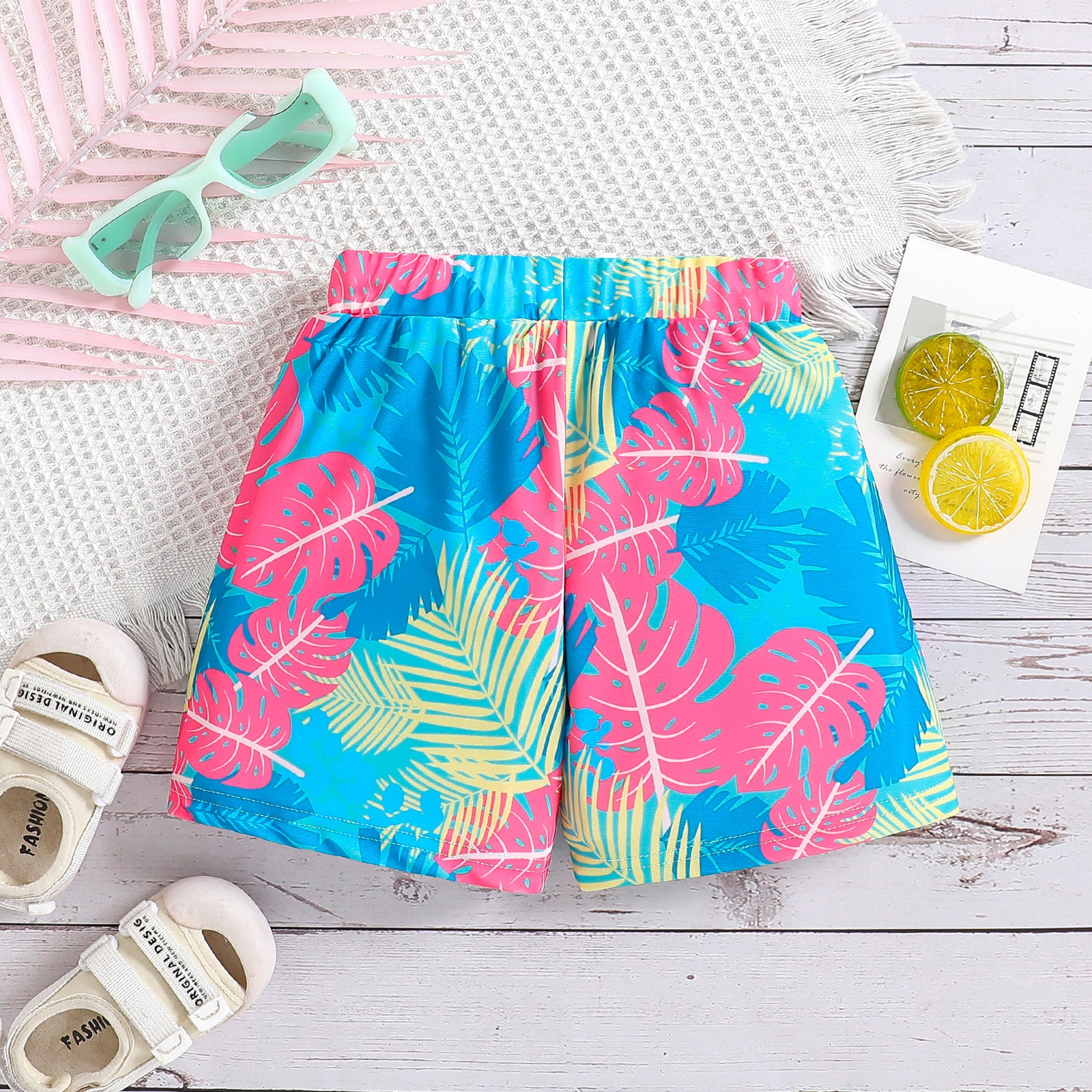 Boys Printed Swim Shorts