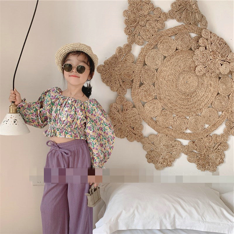 Girls Printed Clothing Set