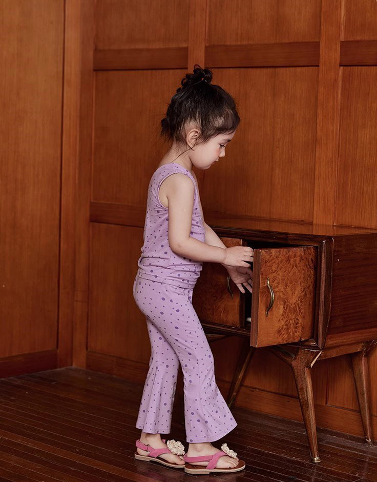 Girls Printed Top with Palazzos