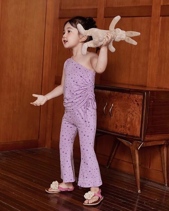 Girls Printed Top with Palazzos