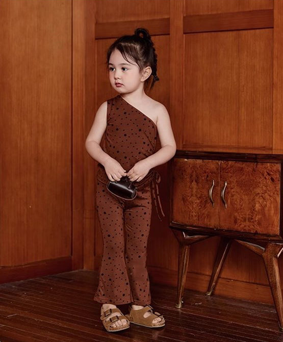 Girls Printed Top with Palazzos