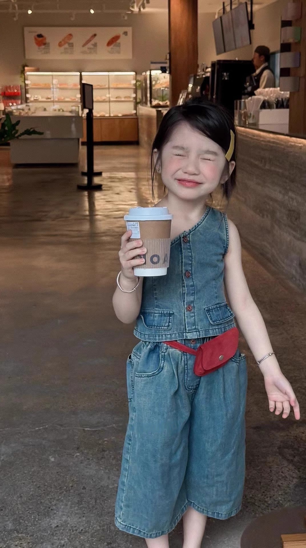 Girls Top with Capris