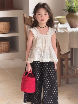 Girls Top with Palazzos