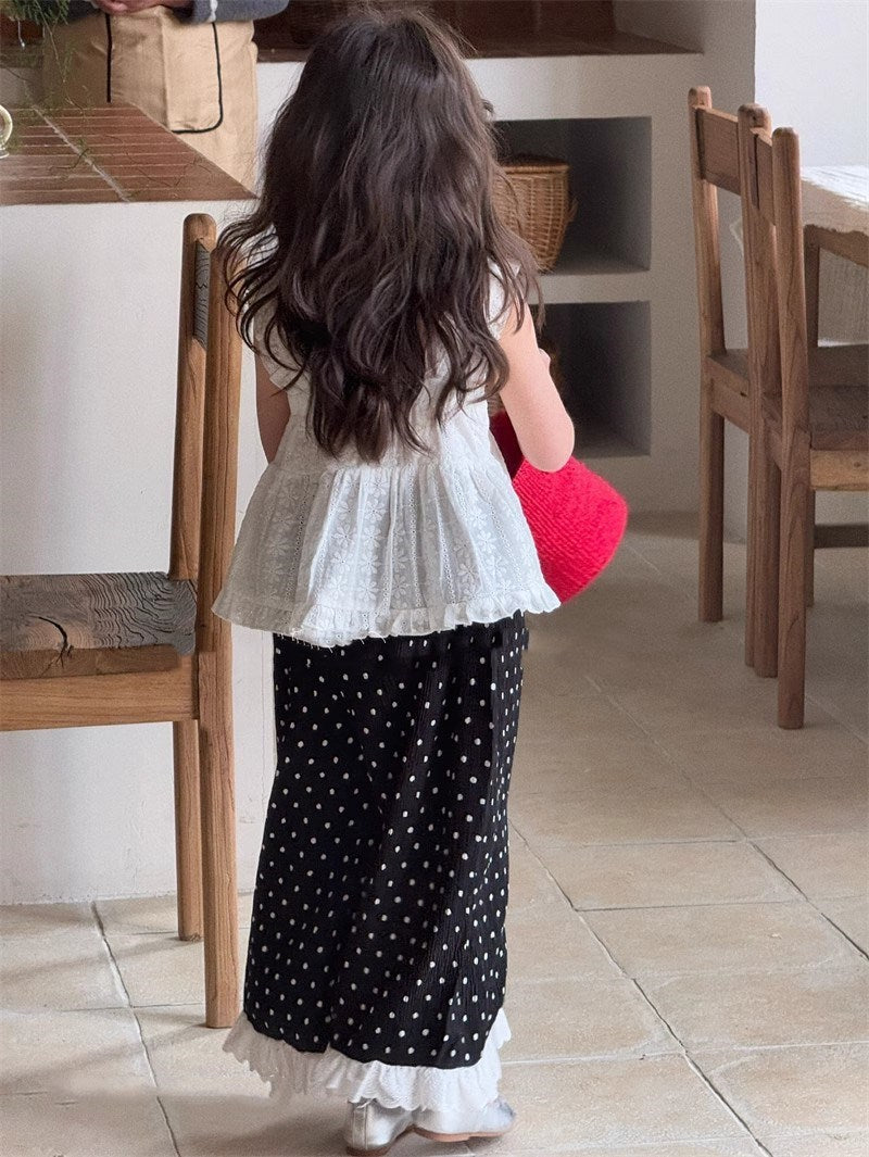Girls Top with Palazzos