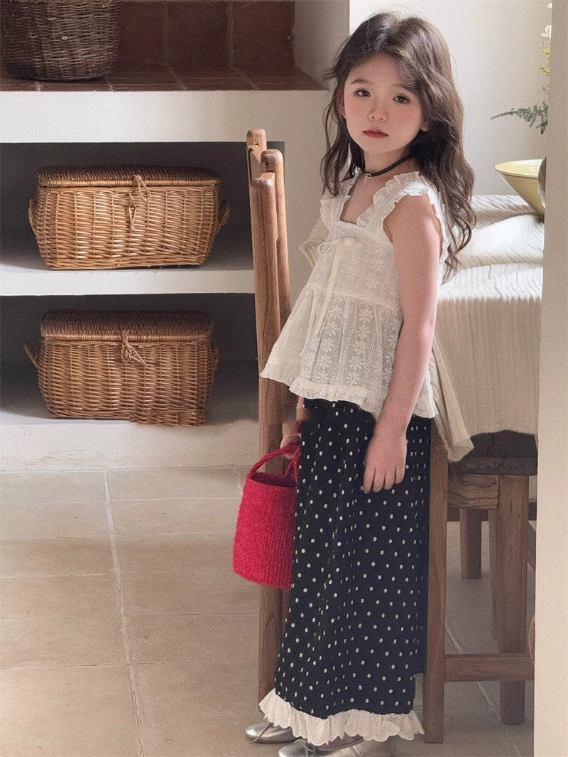 Girls Top with Palazzos