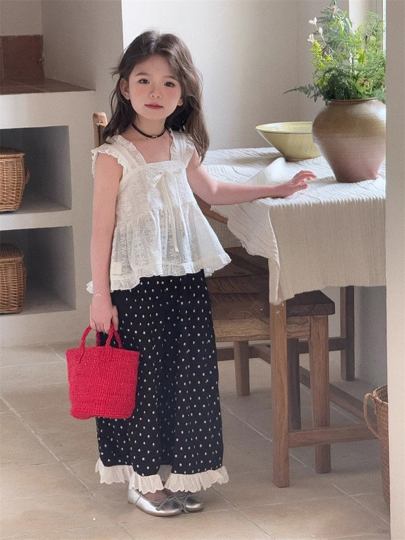 Girls Top with Palazzos
