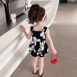 Girls Printed Top with Shorts