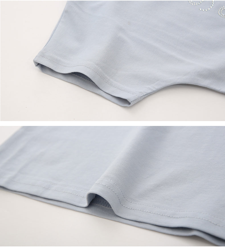 Round Neck T-shirt With Skirt