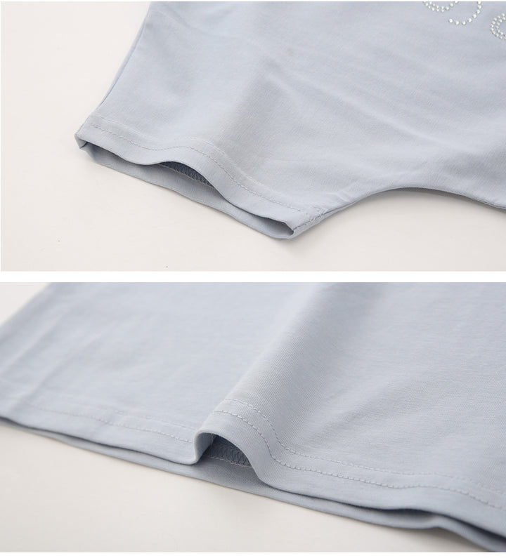 Round Neck T-shirt With Skirt
