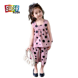 Girls Printed Top with Shorts