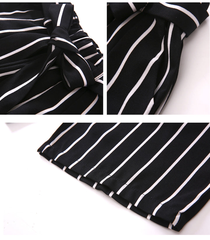 Girls Blue Typography Printed Top with Palazzos