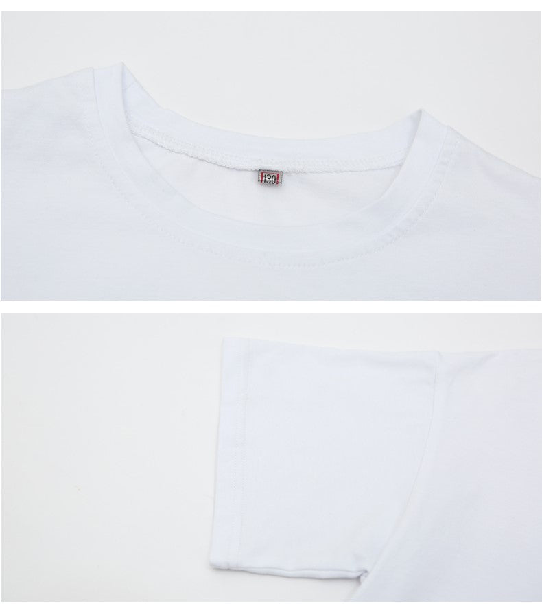 Girls White Abstract Printed Pure Cotton T-shirt With Pyjamas