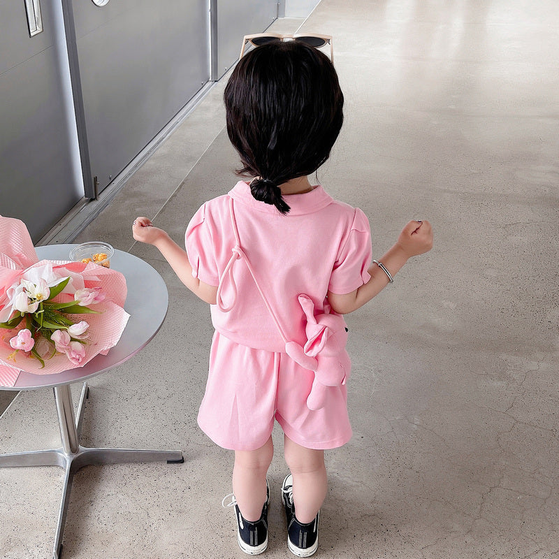 Girls T-Shirt with Short
